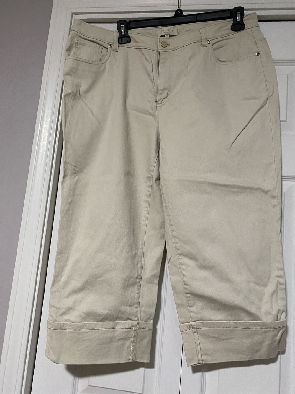 Talbots Women's Beige/Tan High-Rise Pants